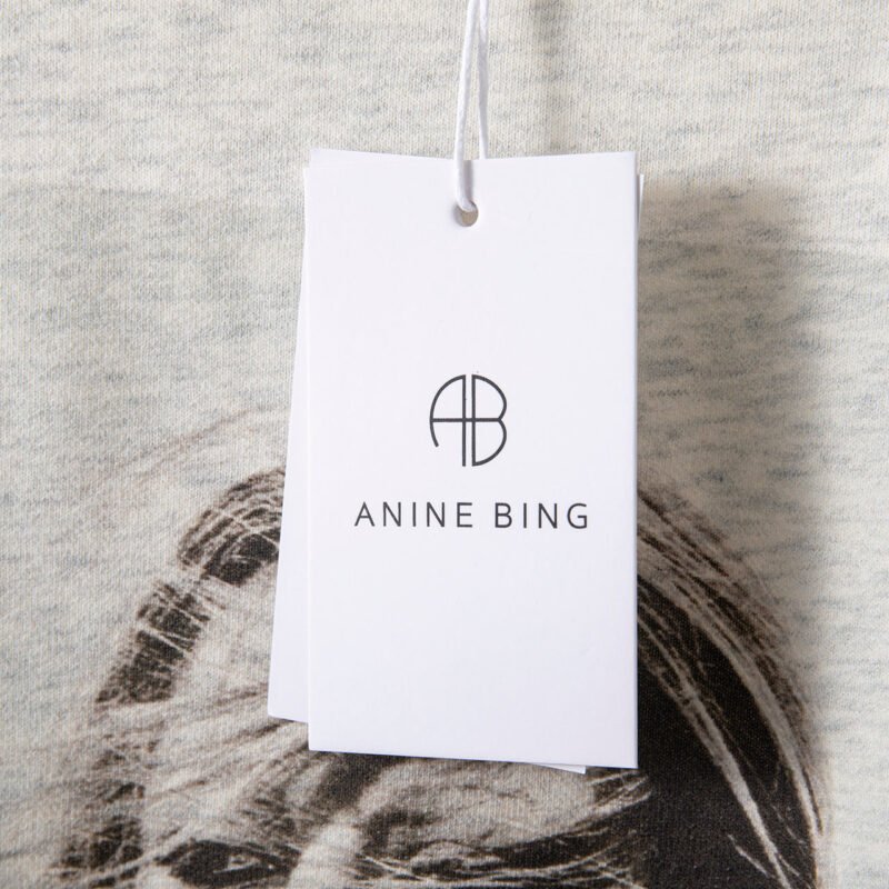 Women's Head Portrait Print Sweatshirt Round Neck Long Sleeve Pullover-ABS2439GY - 图片 8