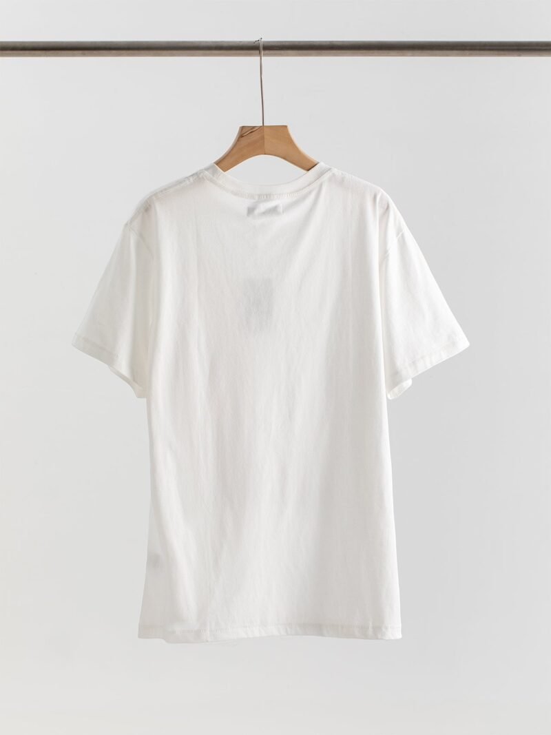 Marilyn Monroe Digital Print Cotton White Women's Short-sleeved T-shirt-ABT51WT - 图片 3