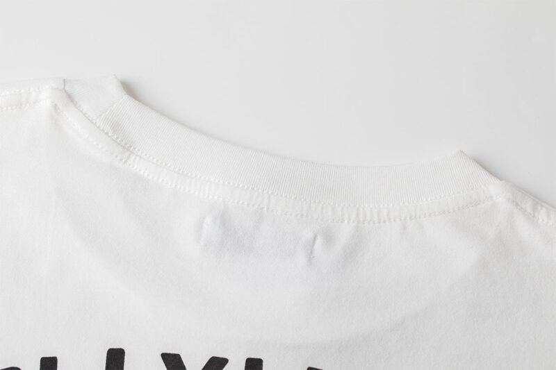 Summer Letter BING Back Star Print Cotton White Women's Short-sleeved T-shirt-ABT50WT - 图片 14