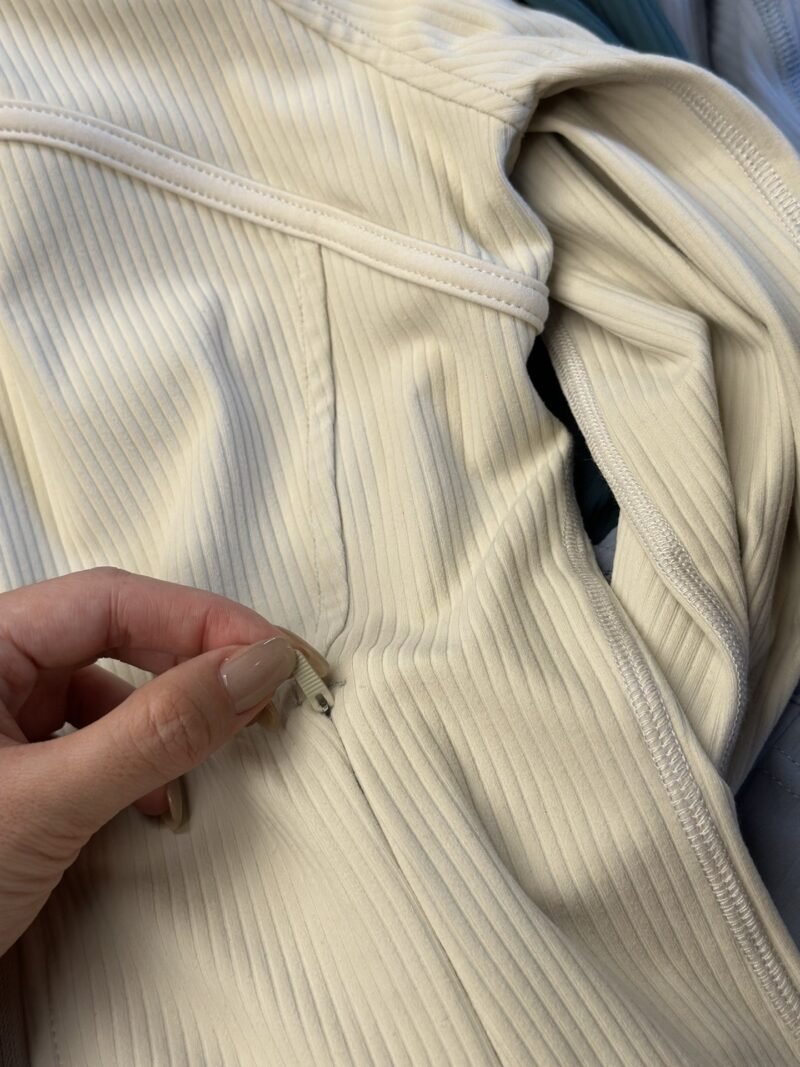 Yoga Define Ribbed Crop Jacket LL2507 - 图片 11