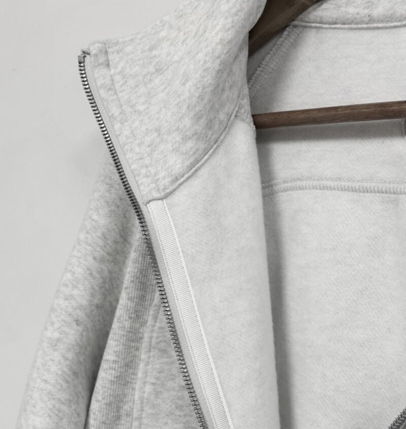 Scuba zipper Stand Collar Sweatshirt LL2510 - 图片 17