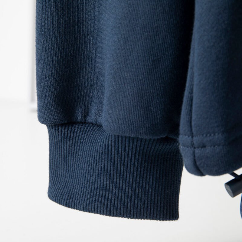 Classic Letter Elastic Waist Sports Pants Plus Fleece Women's Sweatpants-ABP01NB - 图片 16