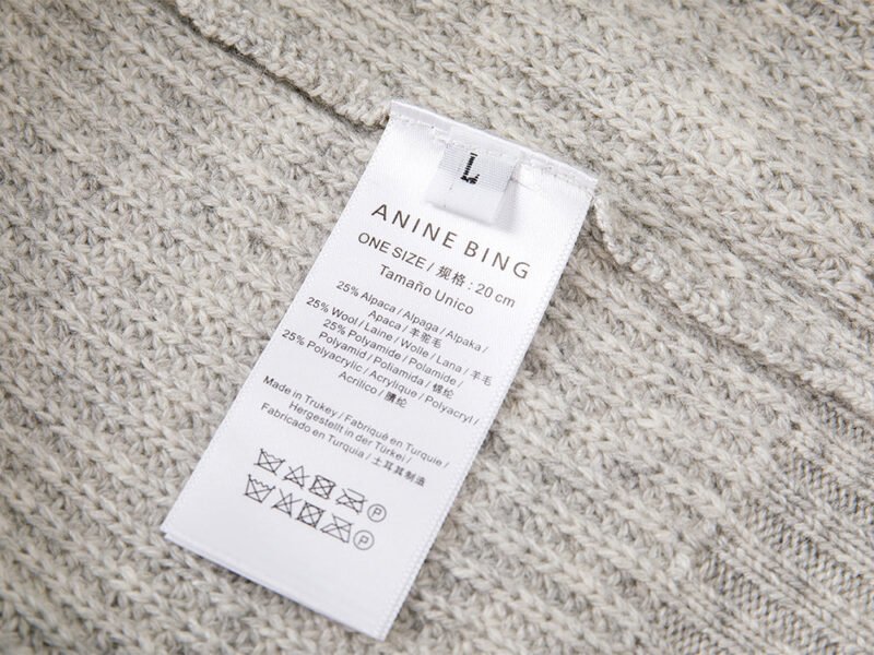 Winered Letter Embroidery Round Neck Sweater Women's Sweater-ABB06GY - 图片 19