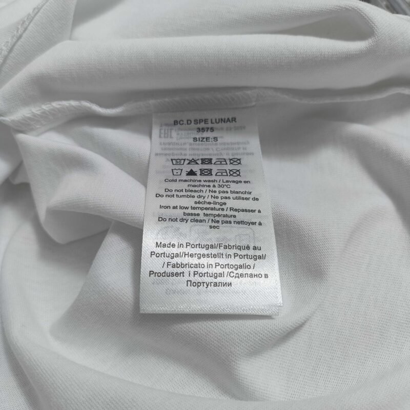 Duck Printed Letter White Cotton Classic Short Sleeve T-shirts Women-GN16 - 图片 8