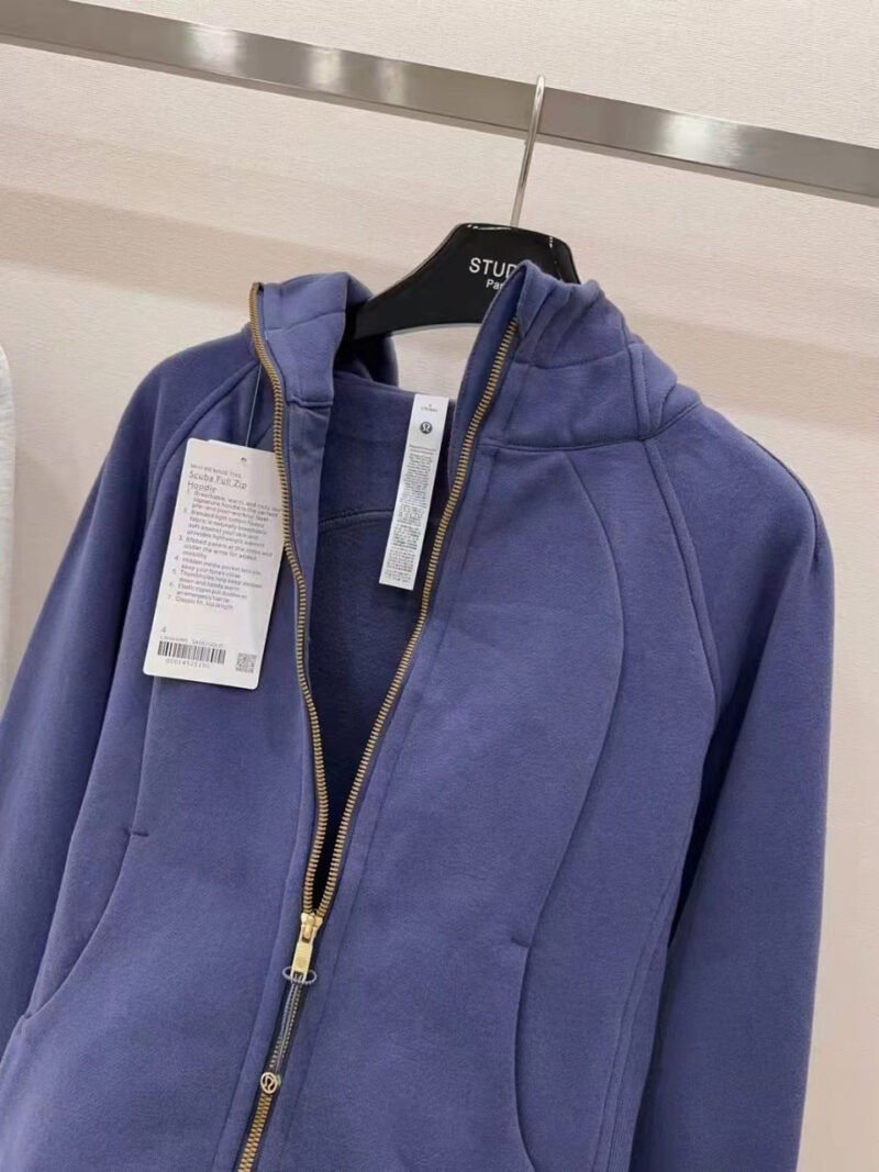 Scuba Full-Zip Hoodie Sweatshirt LL2511 - 图片 23