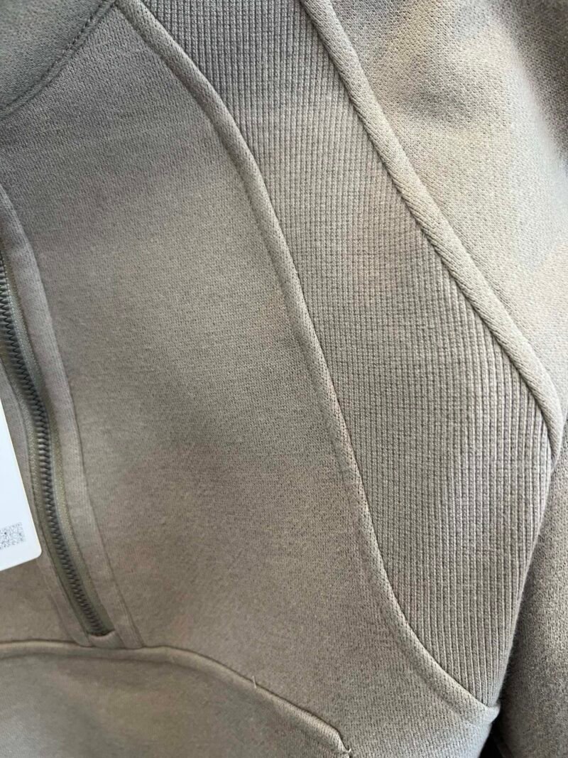 Scuba Half zip Stand Collar Sweatshirt LL2509 - 图片 19