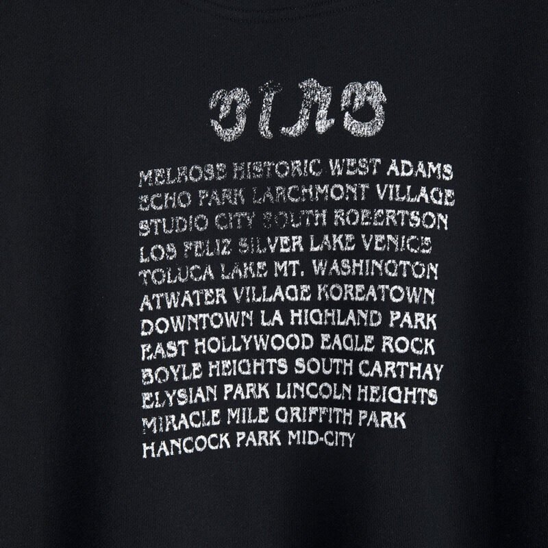 Autumn and Winter Retro Snowflake Washed Motorcycle Print Fleece Women's Sweatshirt-ABS2454BK - 图片 11