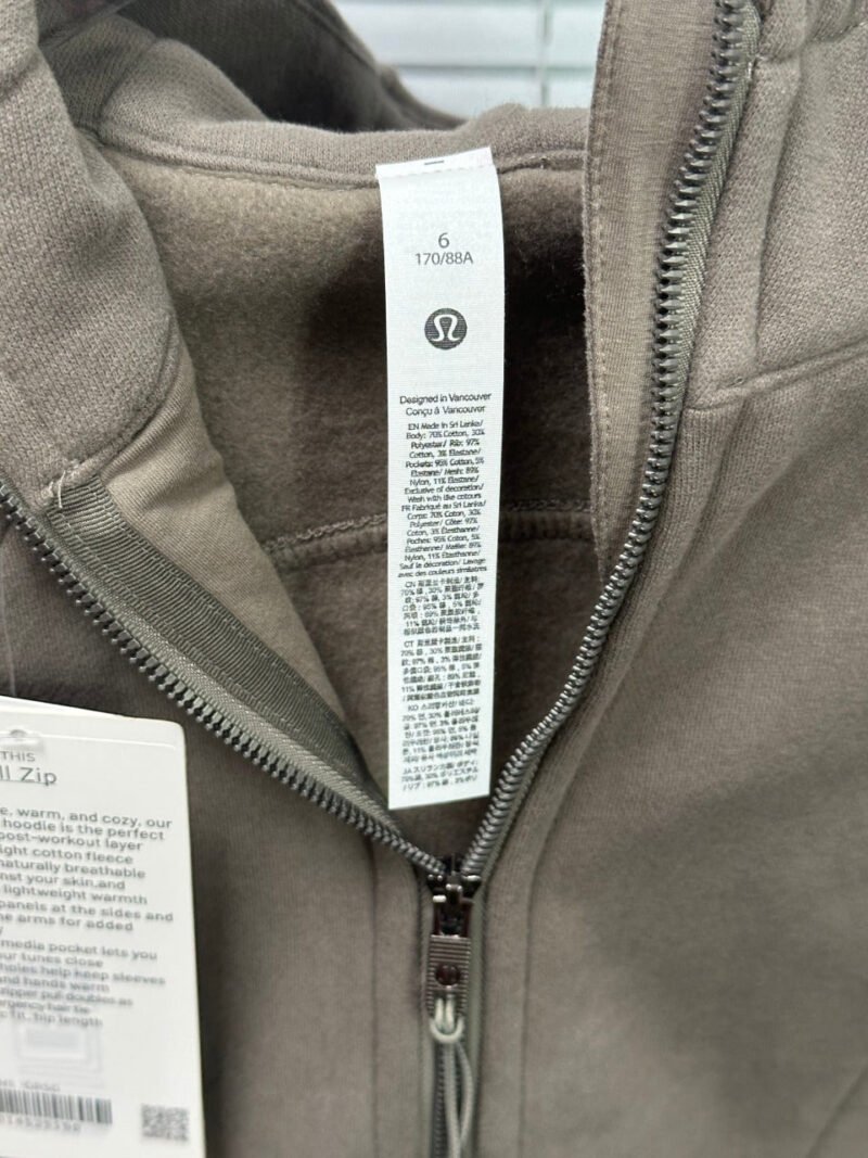 Scuba Full-Zip Hoodie Sweatshirt LL2511 - 图片 21