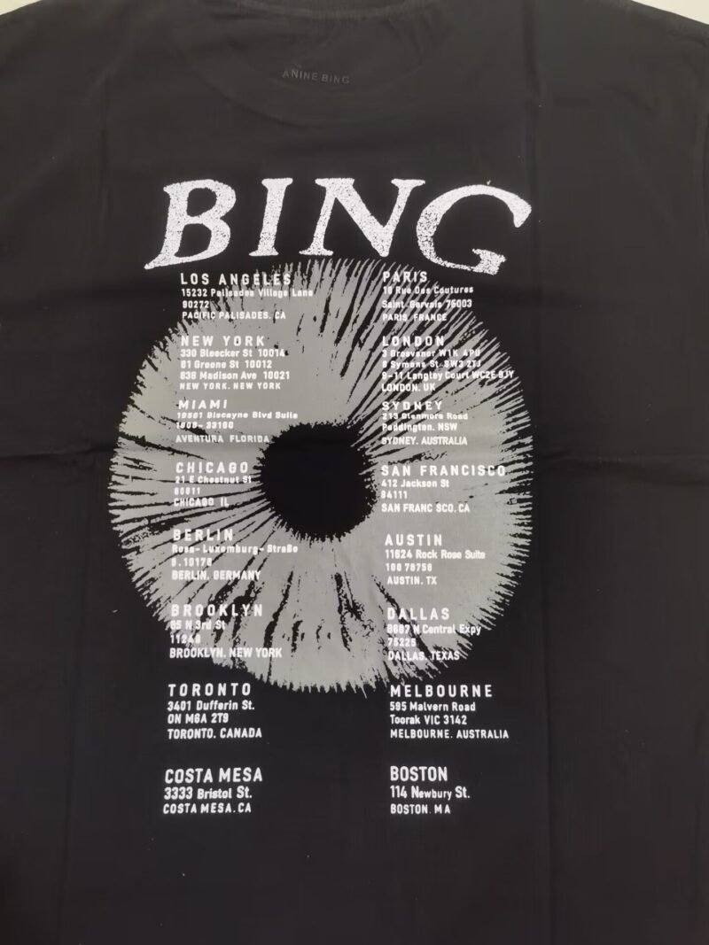 Letter Print Distressed Cotton Women's Short Sleeve T-Shirt-ABC17BK - 图片 5