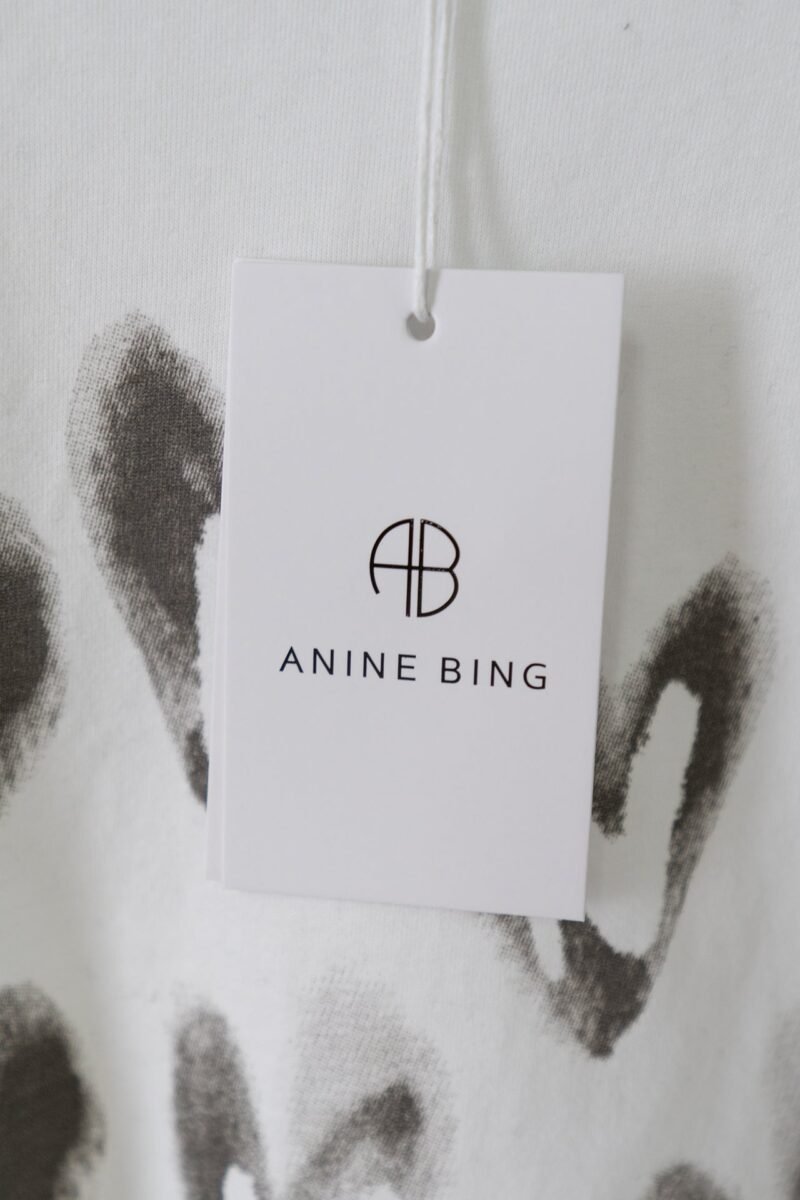 Letter Heart Print White Cotton Women's Short-sleeved T-shirt-ABC23WT - 图片 7