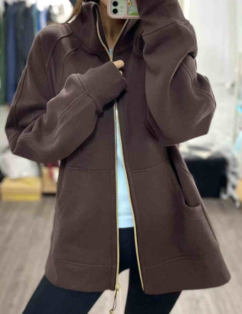 Scuba Full-Zip Hoodie Sweatshirt LL2511 - 图片 3