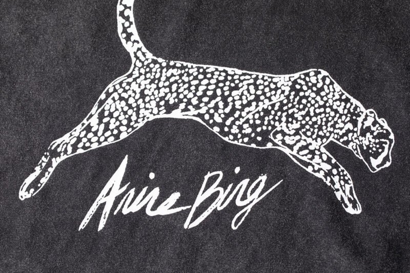 2025 Summer White Leopard Letter Printed Black and Gray Women's Short Sleeve T-shirt-ABT48BKD - 图片 14