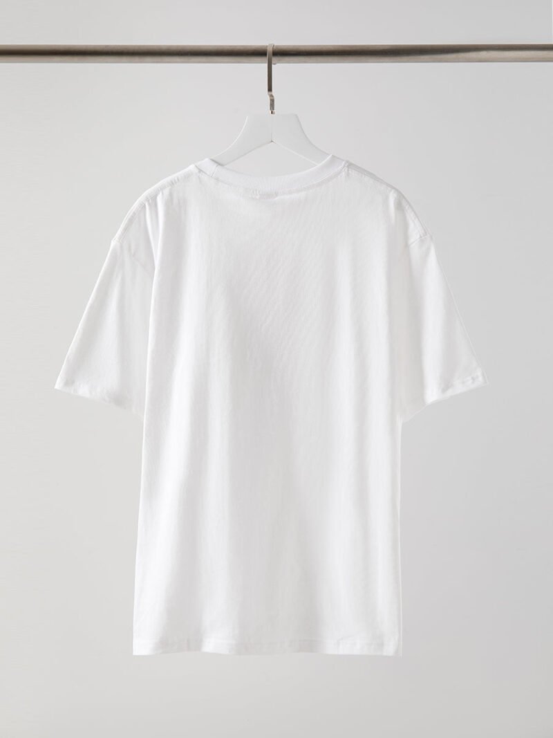 Classic Letter Print Cotton O Neck Short Sleeve T-shirt Women-GN43 - 图片 7