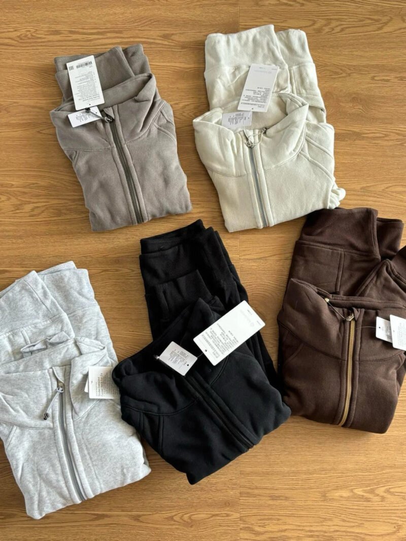 Scuba zipper Stand Collar Sweatshirt LL2510 - 图片 10