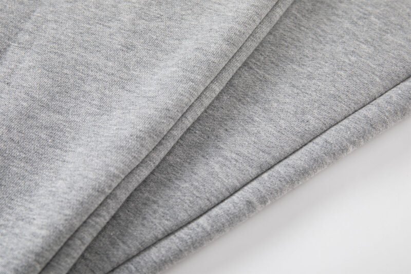 Lette Embroidery Lining Fleece Sports Women's Sweatpants Pants-ABP3018BK-ABP3018GY - 图片 9