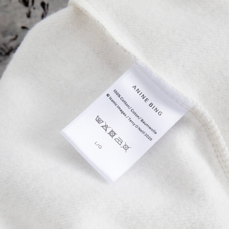 Letter Print Snake Butterfly Bee Fleece Women's Sweatshirt-ABS2458GY - 图片 9