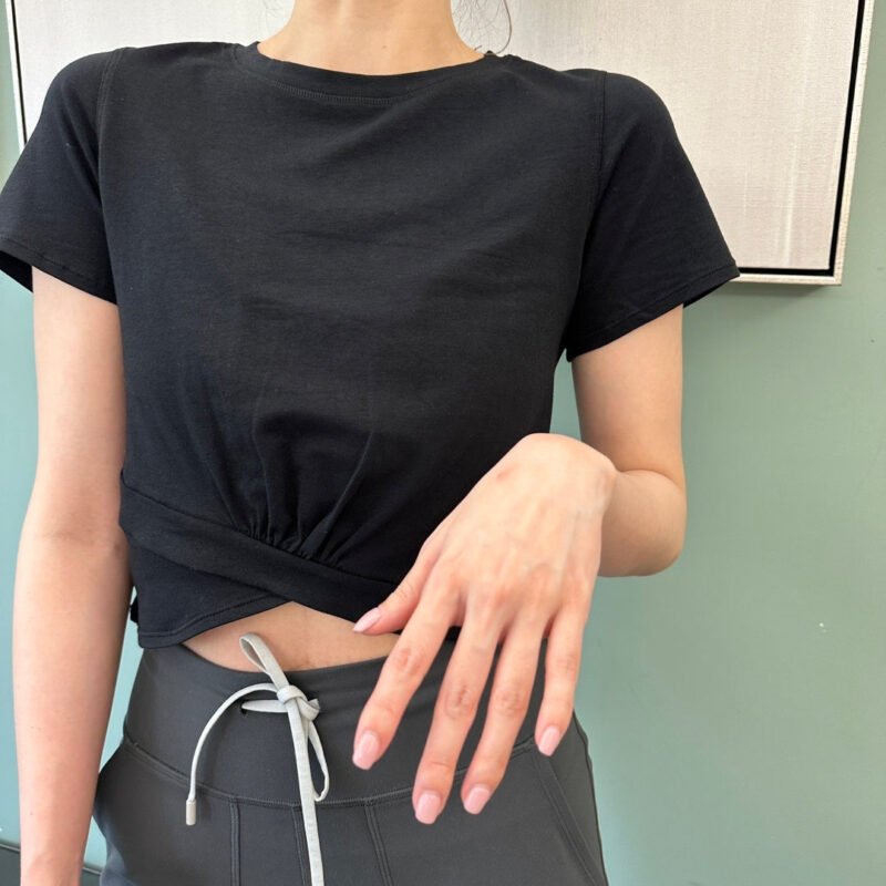 Yoga See the Light Short Sleeve Shirt T-Shirt Tee LL2521 - 图片 5
