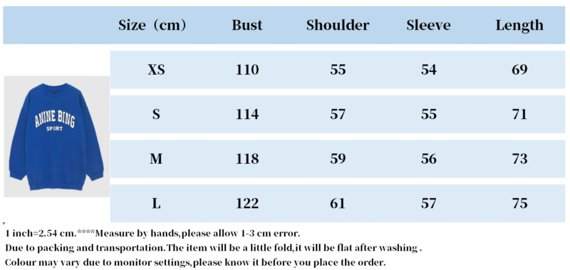 Letter Embroidery Loose Gray Cotton Fleece Women's Sweatshirt Long Sleeve Round Neck Pullover-ABS2472GY - 图片 23