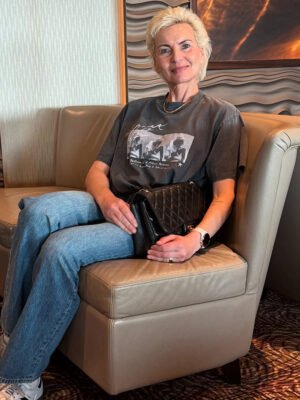 Loose Cotton Short-sleeved T-shirt Women Summer Tops-SPF-241