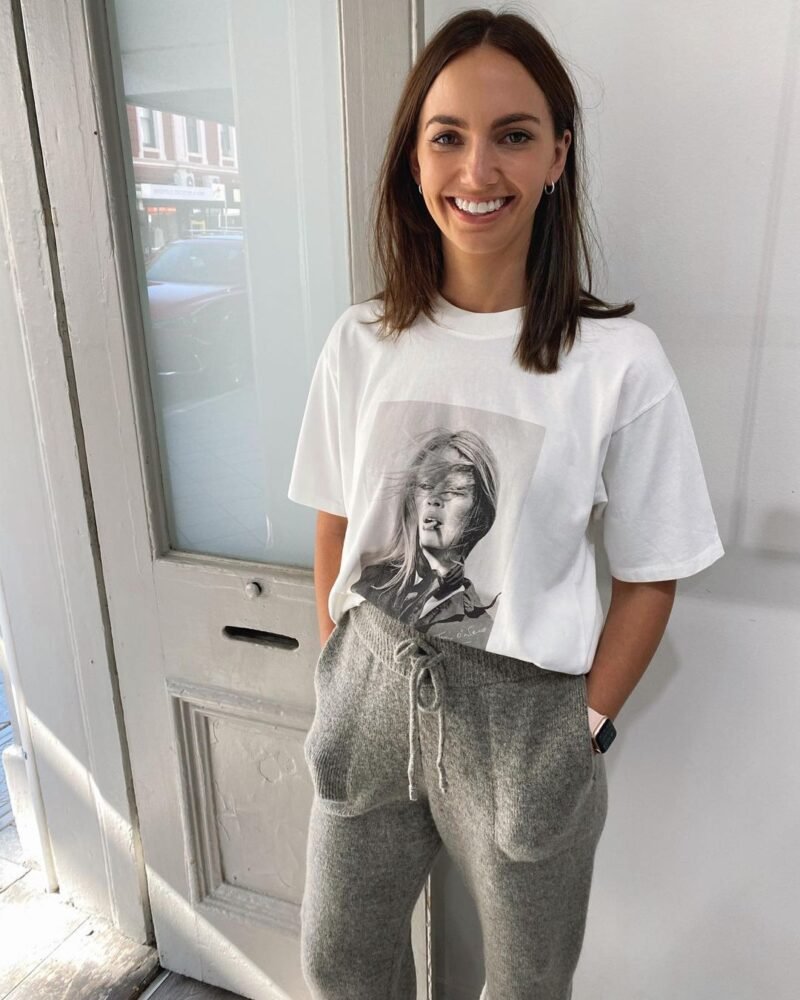 Summer Terry O'Neill portrait short-sleeved T-shirt-ABT23WT