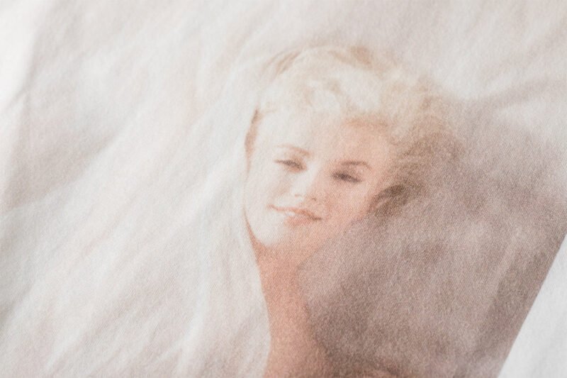 Marilyn Monroe Digital Print Cotton White Women's Short-sleeved T-shirt-ABT51WT - 图片 12