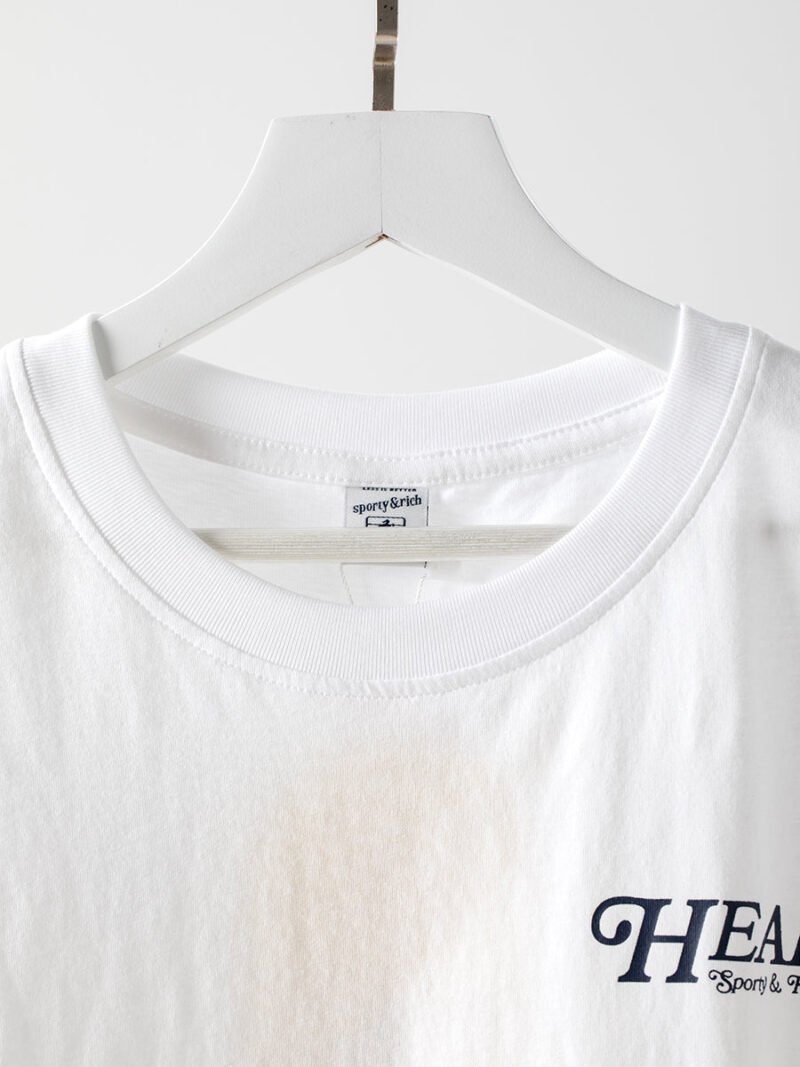 White Letter Print Short Sleeve Tops Tees Women-GN57 - 图片 7