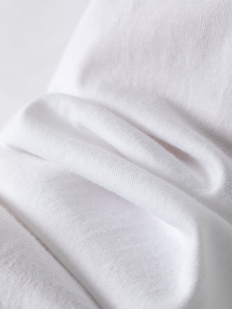 White Letter Print Short Sleeve Tops Tees Women-GN57 - 图片 10