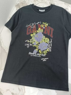 GNT76 Flower Printed T-Shirt