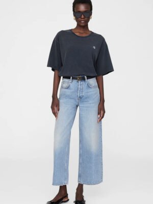 ABNW039 Letter Print Loose T-Shirt