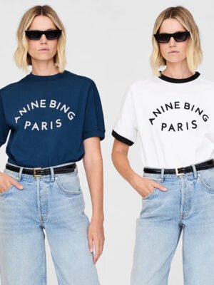 ABNW044 Letter Printed T-Shirt