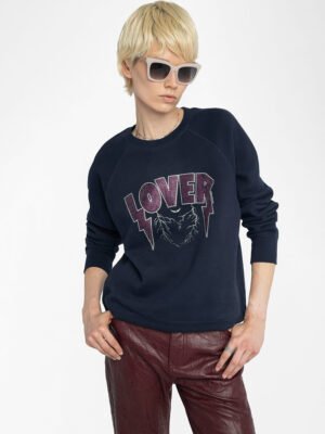 ZDV152 Love Strass Sweatshirt